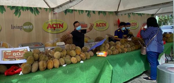 Pencinta Durian Sudah Dijamu dalam Festival Durian Living World, Alam Sutera