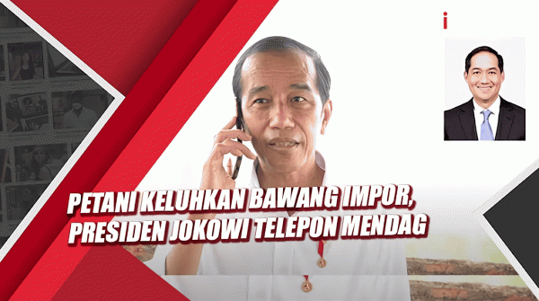 Petani Keluhkan Bawang Impor Masuk Ketika Panen Tiba, Presiden Jokowi Langsung Telepon Mendag