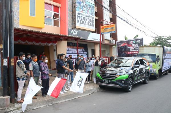 Dari Tasikmalaya, ACT Kirim Satu Truk Bantuan ke Lumajang