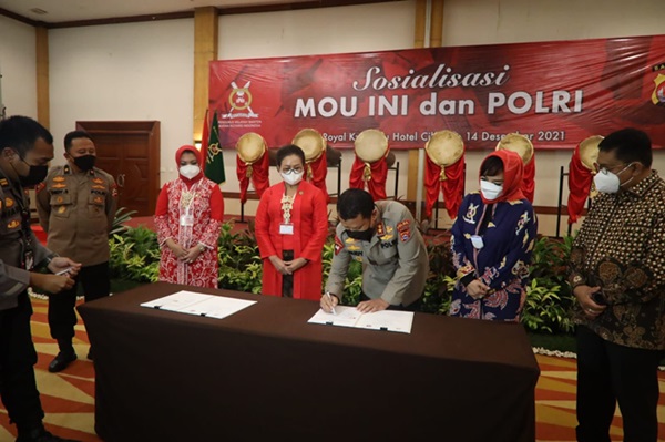 Kerja Sama Bidang Hukum, Kapolda Banten MoU dengan Ikatan Notaris Indonesia