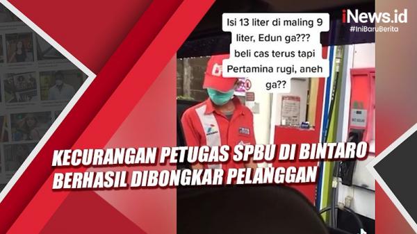 Petugas SPBU di Bintaro Berbuat Curang, Pelanggan Berhasil Bongkar