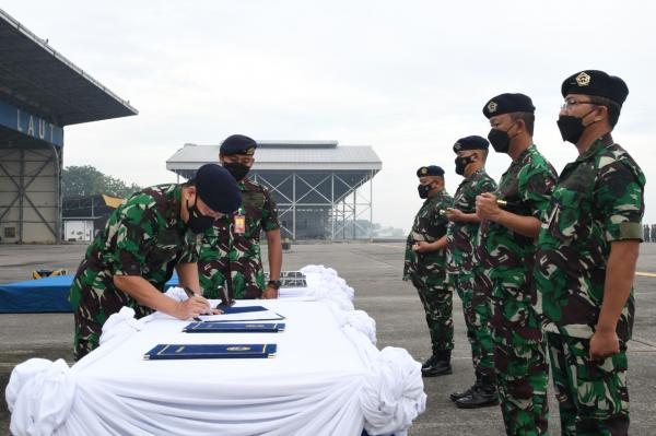 Resmikan Hanggar dan Shelter, Ini Pesan Komandan Puspenerbal