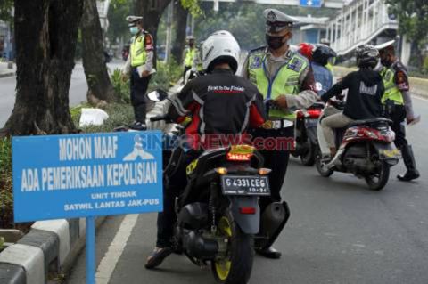 Polri Pastikan Tak AdaTilang di Jalan Selama Operasi Lilin 2021