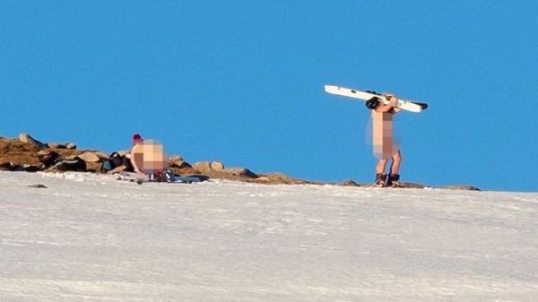 Kakek Ini Kameranya Menangkap Sejoli Bugil di Gunung Grampian Minus 2 Derajat Celcius yang Bersalju
