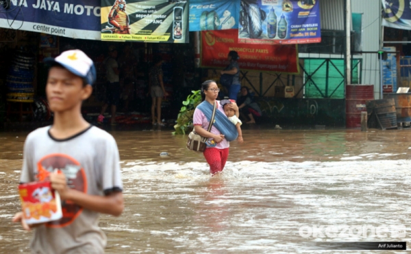 Banjir Melanda Jatinangor Sumedang, Empat Desa Terendam