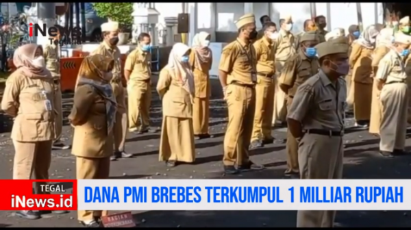Video Dana PMI Kabupaten Brebes Mencapai 1 Miliar Lebih