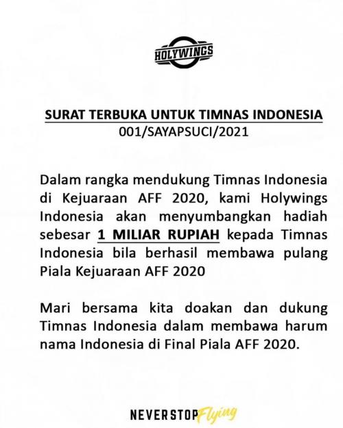 Indonesia Juara AFF 2020, Hotman Paris dan Nikita Mirzani Gelontorkan Rp1 Miliar