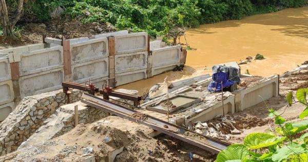 Proyek Kolam Retensi Sungai Ulu Mentok Mangkrak, Begini Respon Kajati Bangka Belitung