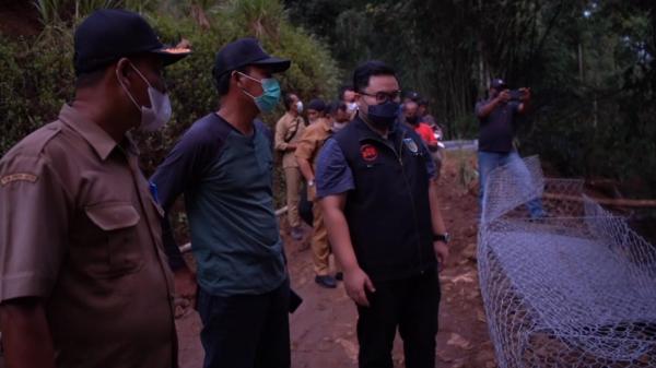 Mas Dhito Canangkan Pipanisasi di Lokasi Banjir Bandang