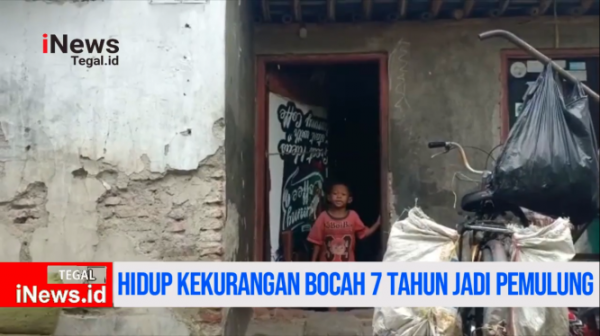 Video Bocah 7 Tahun Terpaksa Menjadi Pemulung Guna Menyambung Hidup