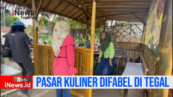 Video Peresmian Pasar Kuliner Difabel Kabupaten Tegal