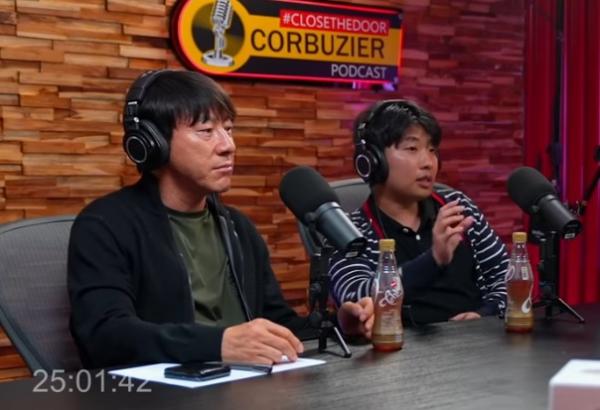 Shin Tae-yong ‘Sindir’ Nutrisi Pemain Timnas, Sebut Nasi Goreng di Podcast Deddy Corbuzier