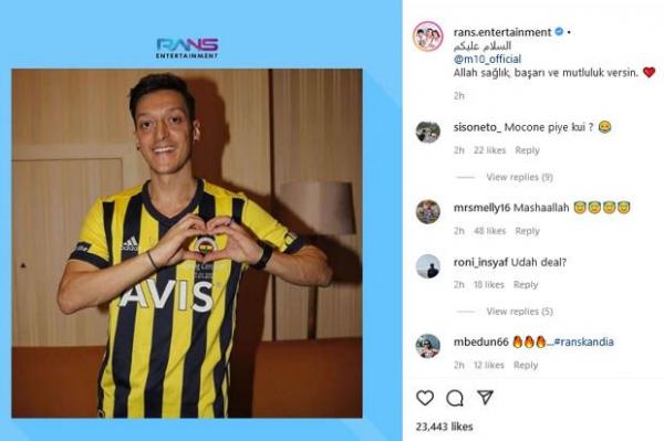 Rumor Mesut Ozil Gabung ke RANS Cilegon FC, Bikin Media Vietnam Gerah
