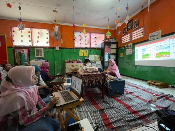 Tingkatkan Kreativitas, Dosen UWP Kenalkan Bahan Ajar Animasi pada Guru TK dan PAUD