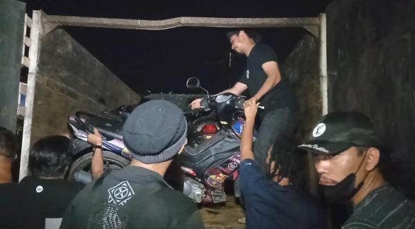 Polisi Tangkap Komplotan Curanmor di Bangka, 1 Truk Motor Diamankan