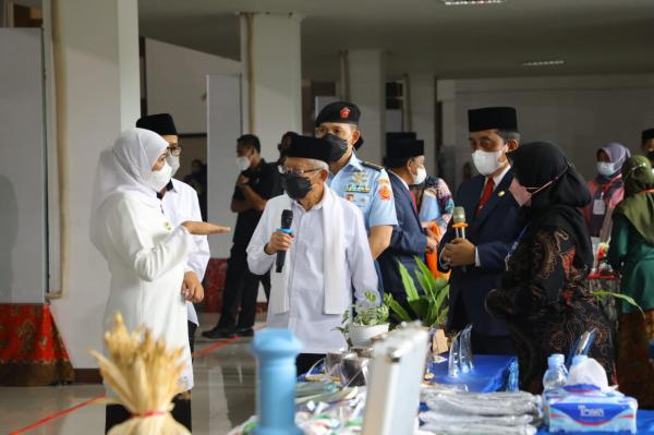 Wapres Ma'ruf Amin Resmikan LPH Halal Center Universitas Trunojoyo Madura (UTM)