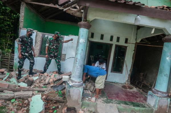 Gempa Banten, 1.231 Rumah Rusak
