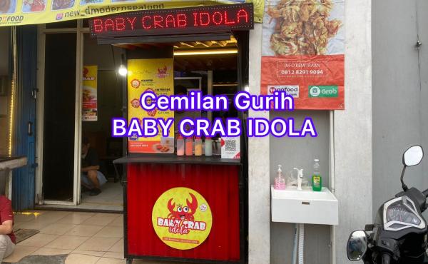 Baby Crab Kuliner Unik Dan Inovatif, Cemilan Yang Lagi Viral  