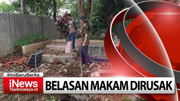 Video Belasan Makam di TPU Gunung Dangdeur Kota Tasikmalaya Dirusak, 9 Makam Rusak Parah