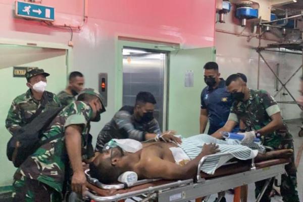 Tim Medis KRI SHS-990 Berhasil Selamatkan Nyawa 3 Prajurit TNI yang Tertembak
