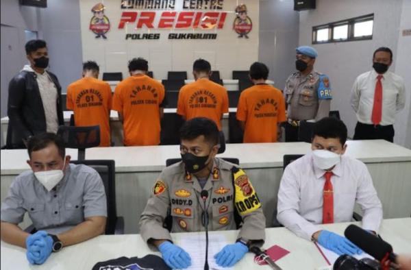 Begal Gadis ABG di Sukabumi, 4 Anggota Geng Motor Diringkus Polisi