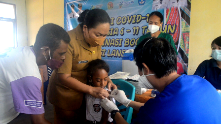 Vaksinasi Covid-19 untuk Anak-Anak di Belu Digelar Mulai Hari Ini
