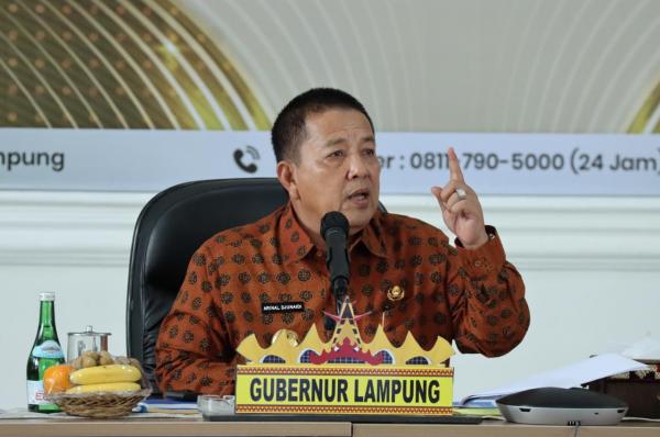 Gubernur Lampung Larang ASN di Lingkungannya Pergi ke Luar Negeri