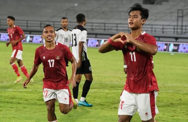 Arhan Terpilih Sebagai Man of the Match pada Laga Indonesia Vs Timor Leste