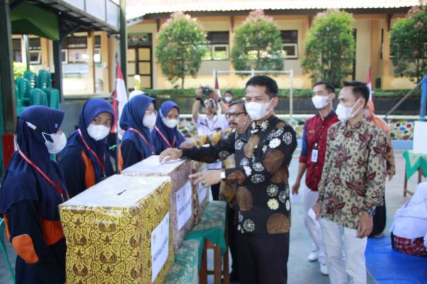 Dihadiri KPU, MTs Negeri 3 Banjarnegara Gelar Pemilihan Ketua OSIM, Mirip Pemilu Sungguhan