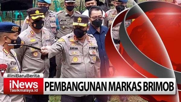 Video Pembangunan Mako Brimob Batalyon D Polda Jabar di Cineam Tasikmalaya Ditarget Selesai 2023