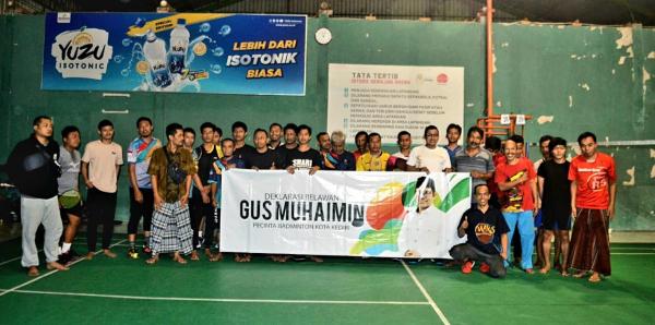 Pilpres 2024, Muhaimin Dapat Dukungan Komunitas Badminton Kota Kediri