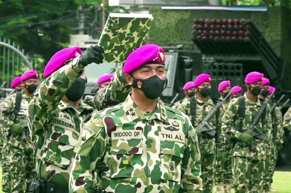 Pegang Tongkat Komando Korps Marinir, Berikut Profil dan Karir Mayjen TNI (Mar) Widodo Dwi Purwanto