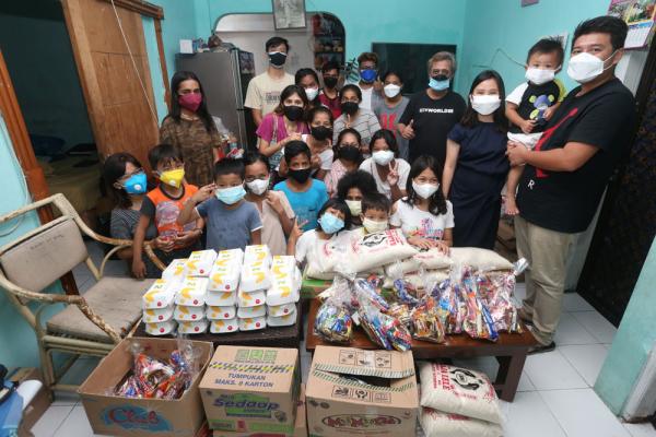 Meski Terhimpit Pandemi, Sherly Lembono Ajak Para Dermawan Tetap Ulurkan Tangan Untuk Panti Usuhan