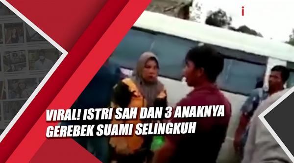 Viral Video Suami Digerebek Istri Sah Bersama Wanita Lain dalam Angkot
