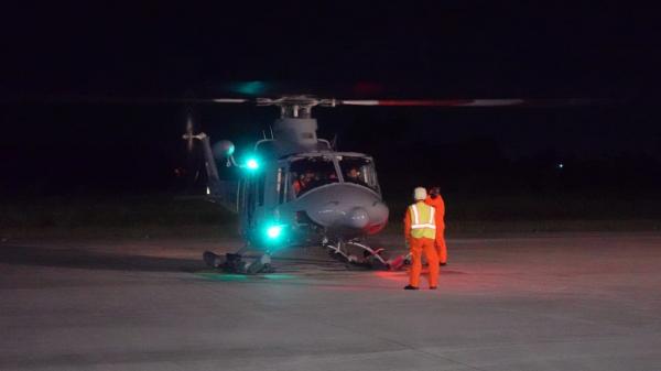 Pernah Tumpas Perompak Somalia, Tengah Malam Helikopter Bolcow-105 Terbang Diatas Kota Surabaya