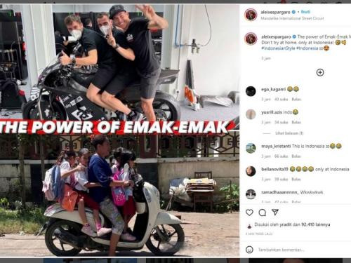 Tiru Gaya Bonceng, Aleix Espargaro: The Power of Emak-Emak MotoGP Version!
