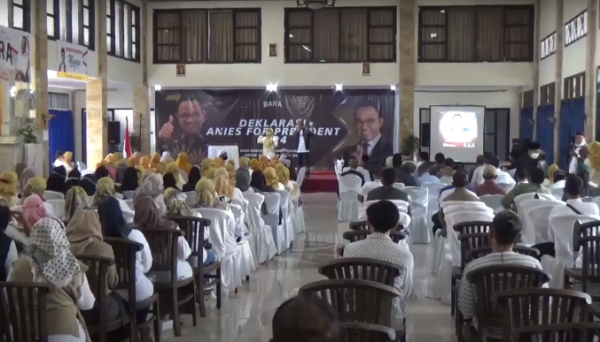 Barisan Relawan Anies Baswedan Deklarasikan Dukung Sebagai Capres 2024