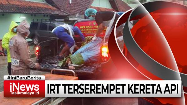 Video Ibu Muda Terserempet Kereta Api di Rajapolah, Korban Terpental Hingga 10 Meter