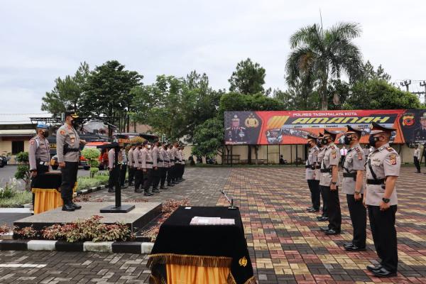 3 Perwira Polres Tasikmalaya Kota Dirotasi, Kompol Arisbaya Pindah Tugas jadi Wakapolres Pangandaran