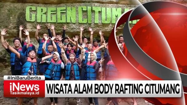 Video Keseruan Body Rafting di Objek Wisata Citumang Pangandaran