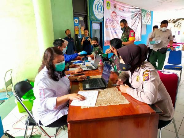 Hari Pers Nasional (HPN) 2022, Selenggarakan Baksos Donor Darah di Bogor 