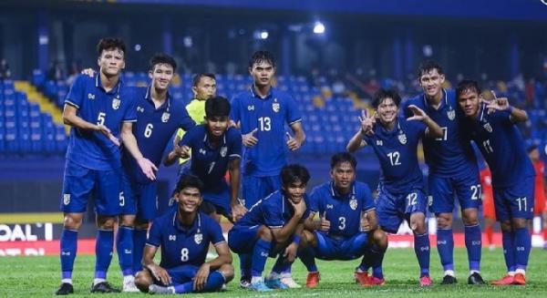 Menang Menyakinkan Versus Singapura, Thailand Puncaki Klasemen Grub C Piala AFF U-23