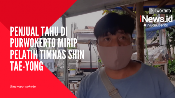 Video Penjual Tahu di Purwokerto yang Viral Mirip Pelatih Timnas Shin Tae-yong