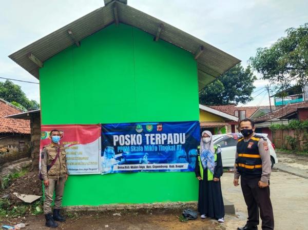 Antisipasi Lonjakan Kasus Positif di Kabupaten Bogor, Polres dan Satgas Covid-19 Perketat Penjagaan