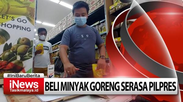 Video Viral Beli Minyak Goreng Rasa Pilkada dan Pilpres di Tasikmalaya