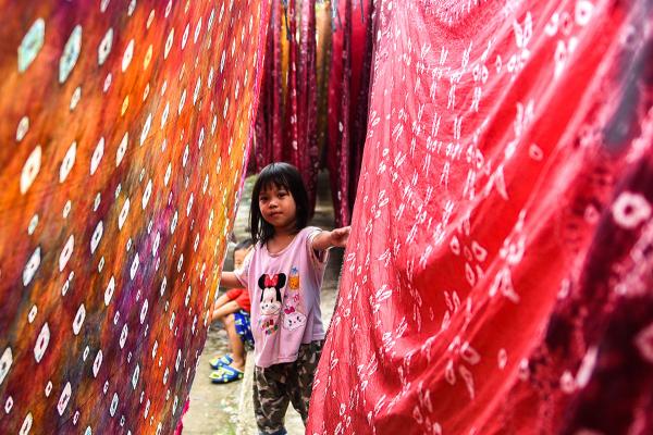 Kampung Kain Jumputan Tuan Kentang Palembang