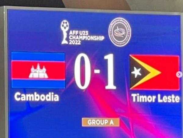Juara Grup A, Timor Leste Catat Sejarah Lolos ke Semifinal Piala AFF U-23 2022