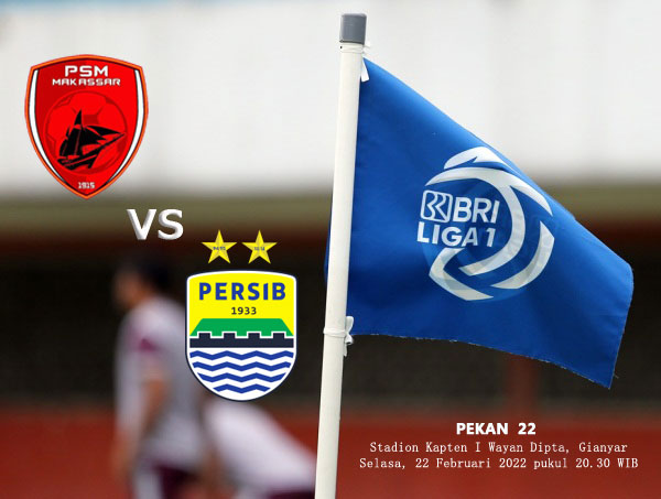 Hadapi PSM Makassar, Persib Bertekad Lanjutkan Tren Kemenangan