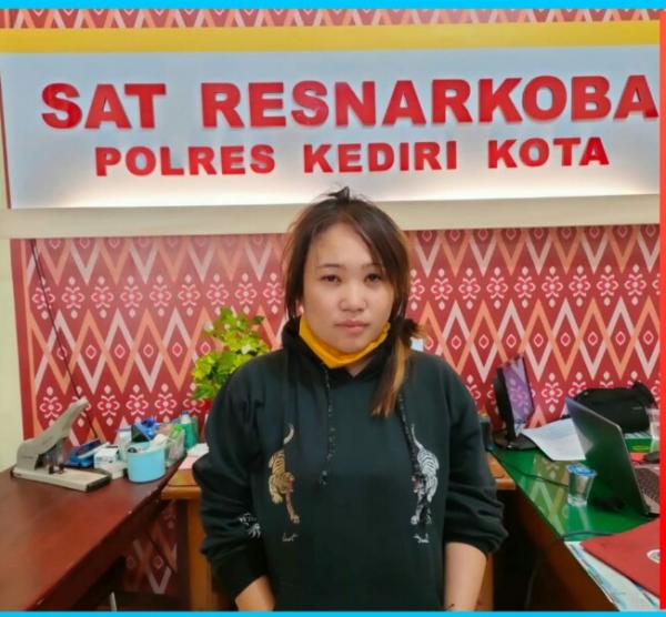 Wanita Asal Tulungagung di Tangkap Anggota Satreskoba Polres Kediri Kota