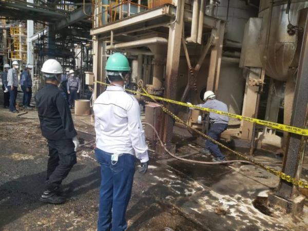 Ledakan di PT Mitsubishi Cilegon Akibat Kebocoran Pipa Gas